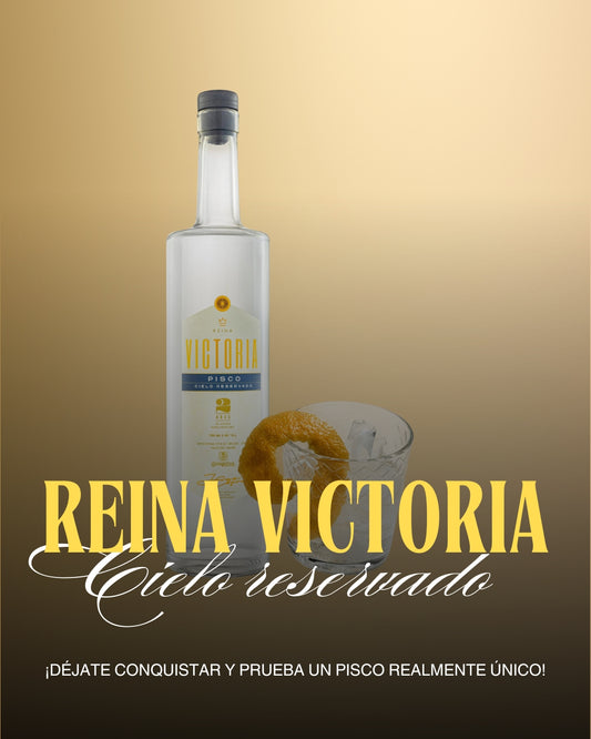 PISCO REINA VICTORIA CIELO RESERVADO 750CC