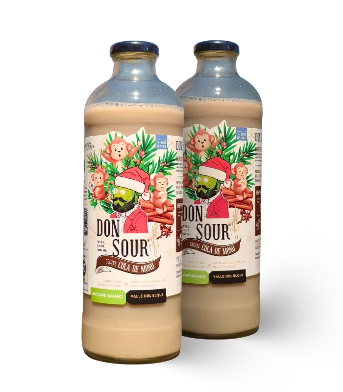 PACK 2 CÓCTEL COLA DE MONO 1 LITRO C/U